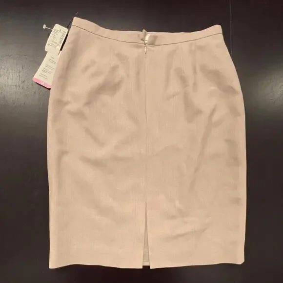 Vintage Burberrys Wool Skirt w/ Original Tags - sz 12 - Picture 3 of 9